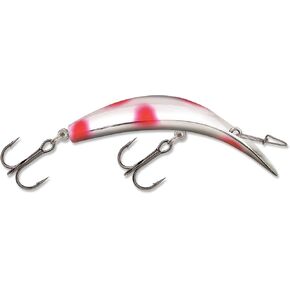 Luhr Jensen K11X Kwikfish X-Treme Silver/Flo. Red Dot, 3-3/8"