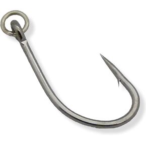 Owner's Flyliner Black Chrome Ringed Hook