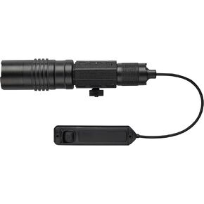Streamlight 88089 ProTac Rail-Mount HL-X 1000 Lumen مصباح سلاح متعدد الوقود مع شعاع تصويب أحمر متكامل، مفتاح عن بعد، مفتاح ذيل، ومشابك، أسود