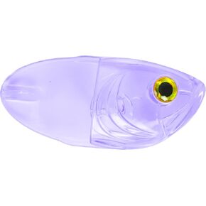 Luhr Jensen Cut Bait Head Fish Candy UV Purple