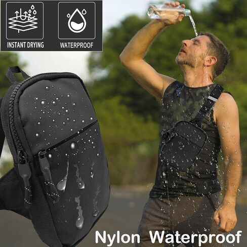 Sling Bag Men Small Crossbody Personal Pocket Anti-Thief Chest Bag Women Sling Backpack Casual Phone Bag for Travel in Saudi Arabia