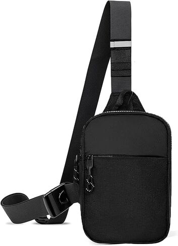 Sling Bag Men Small Crossbody Personal Pocket Anti-Thief Chest Bag Women Sling Backpack Casual Phone Bag for Travel in Saudi Arabia