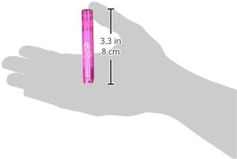 Maglite Solitaire المتوهج 1-Cell AAA الوطنية لسرطان الثدي مصباح يدوي وردي in Saudi Arabia
