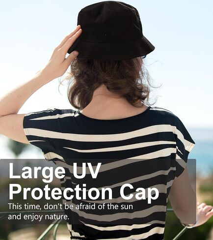 Bucket Hats for Men XXL, Quick Dry Sun Hats for Women, Packable Foldable Summer Outdoor Cap for Fishing, Hiking in Saudi Arabia