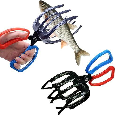 Fish Claw Gripper Fishing Pliers Gripper Metal Fish Gripper Fish Control Clamp Control Forceps for Catch Fish Fishing Accessories for Most Freshwater Fish in Saudi Arabia