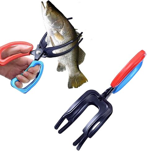 Fish Claw Gripper Fishing Pliers Gripper Metal Fish Gripper Fish Control Clamp Control Forceps for Catch Fish Fishing Accessories for Most Freshwater Fish in Saudi Arabia