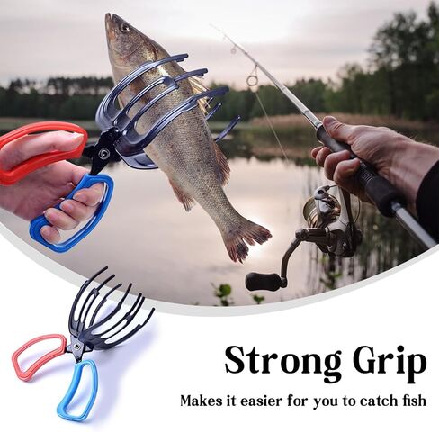 Fish Claw Gripper Fishing Pliers Gripper Metal Fish Gripper Fish Control Clamp Control Forceps for Catch Fish Fishing Accessories for Most Freshwater Fish in Saudi Arabia