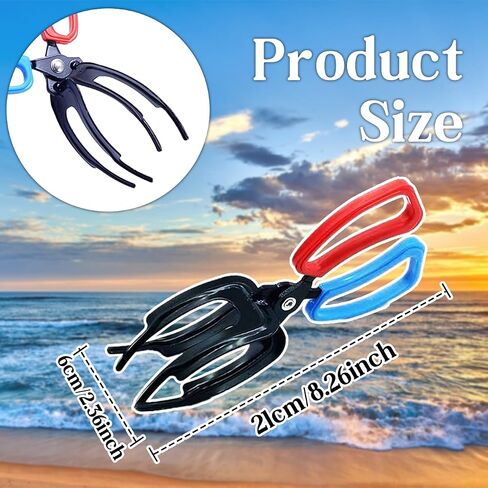 Fish Claw Gripper Fishing Pliers Gripper Metal Fish Gripper Fish Control Clamp Control Forceps for Catch Fish Fishing Accessories for Most Freshwater Fish in Saudi Arabia