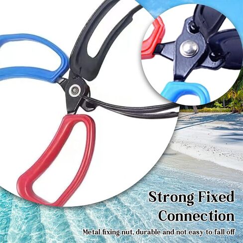 Fish Claw Gripper Fishing Pliers Gripper Metal Fish Gripper Fish Control Clamp Control Forceps for Catch Fish Fishing Accessories for Most Freshwater Fish in Saudi Arabia
