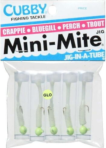 أنبوب Shadow Mini-Mite Glow Jig-in-a-Tube، شفاف in Saudi Arabia