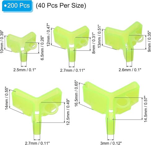 PATIKIL Fishing Hook Bonnets, Treble Fishing Hook Covers Hook Safety Holder Covers for Fishing Lures in Saudi Arabia