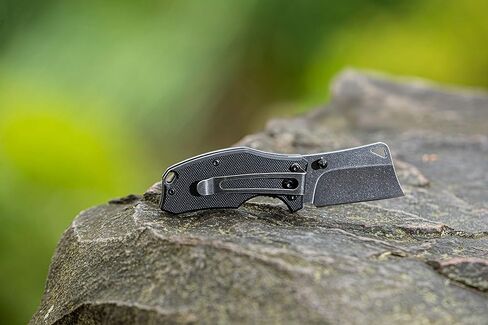 سميث ليل تشونشو مجلد 2.2 شفرة كليفر G-10 مقبض، أسود، 2.2 بوصة (51126) in Kuwait