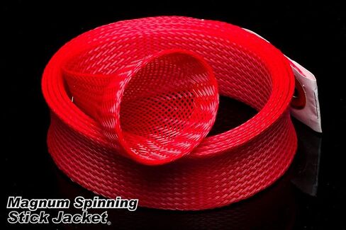 RITE-HITE Orin Briant Stick Jacket أغطية قضبان الصيد - Magnum Spinning؛ لقضبان التصيد والقفز، والمسك، وسمك السلمون المرقط في البحيرة، وسمك السلور والعديد من أنواع المياه المالحة. in Kuwait