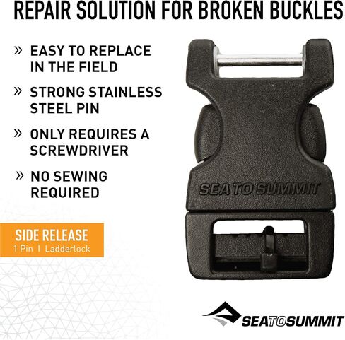 Sea to Summit Field Repair Buckle, Side Release - 1 Pin - 1 -1/2" - 38mm in Saudi Arabia