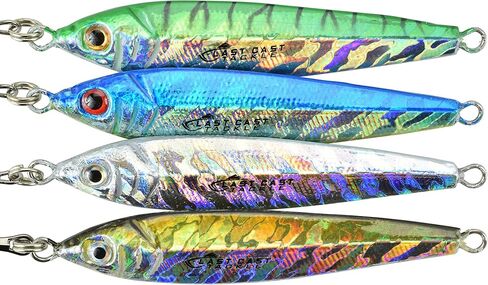 1.5oz-2.5oz Bullet Jig - 3 Pack - 4 Colors & 3 Weights to Choose from in Saudi Arabia