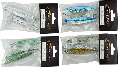 1.5oz-2.5oz Bullet Jig - 3 Pack - 4 Colors & 3 Weights to Choose from in Saudi Arabia