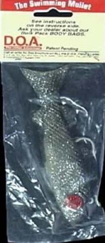 DOA SM-336 Swimming Mullet, 1-1/4-Ounce, Sil Glitter/Black in Saudi Arabia