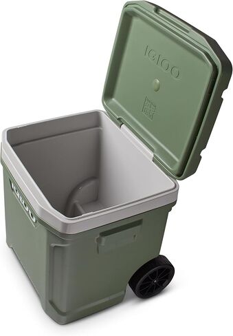 Igloo ECOCOOL Latitude 60 Qt Roller Cooler in Saudi Arabia