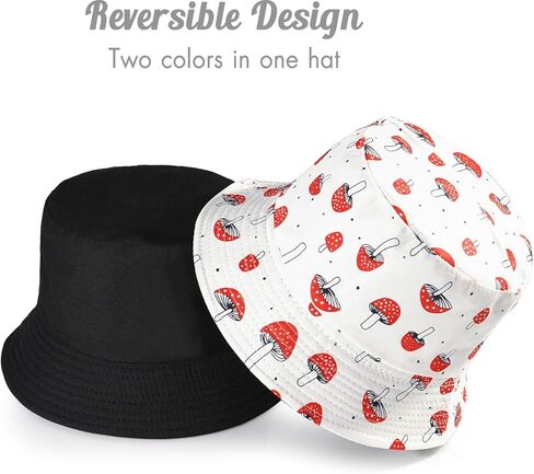 قبعة دلو للجنسين، قبعة شمس للشاطئ، قبعة صيد للرجال والنساء والمراهقين، ملابس مزدوجة الجانب قابلة للعكس in Kuwait