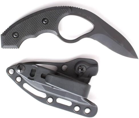 مجموعة كولونيل LowVz -colonel-lowvz-65574 - Bohler N690Co الفولاذ المقاوم للصدأ - تتضمن سكين وشفرة تدريب وغمد TXC Kydex - صنع في إيطاليا in Saudi Arabia