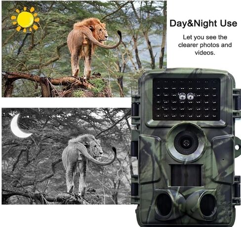 PR4000 Trail Camera WiFi 60MP 4K Game Camera for Wildlife Deer Scouting Hunting or Property Security, Camo - No Glow Night Vision Motion Activated Waterproof in Saudi Arabia