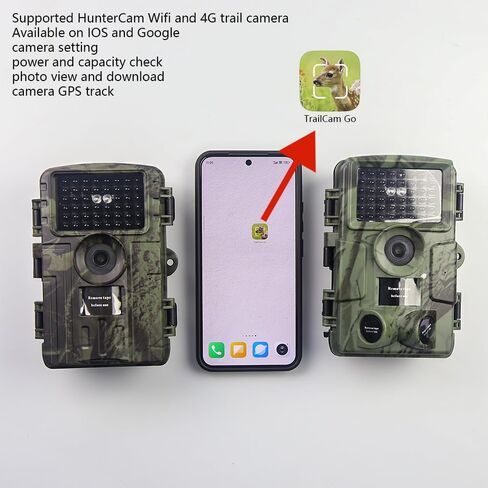PR4000 Trail Camera WiFi 60MP 4K Game Camera for Wildlife Deer Scouting Hunting or Property Security, Camo - No Glow Night Vision Motion Activated Waterproof in Saudi Arabia