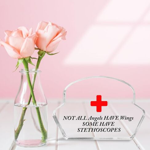 Nurse Gifts Appreciation Gifts Thank You Gifts for Men Women Nurse Medical Assistant RN Nurse Clear Acrylic Keepsake Office Table Decor Sign Idea Gift - Working the pole in Saudi Arabia