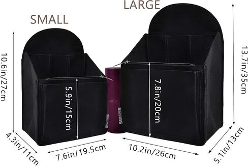 Vercord Felt Backpack Organizer Rucksack Insert Liner Inside Daypack Shoulder Bag 5 Colors 2 Size in Saudi Arabia