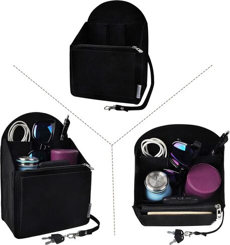 Vercord Felt Backpack Organizer Rucksack Insert Liner Inside Daypack Shoulder Bag 5 Colors 2 Size in Saudi Arabia