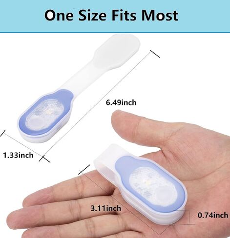 LED Flashlight Clip On Flashlight Nursing Night Light Clip Hands Free Rechargeable Safety Night Shift Lights for Outdoor Sports in Saudi Arabia