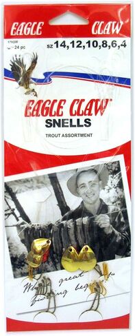 Eagle Claw Trout Snell ASST، متعدد، مقاس واحد، (179QH) in Saudi Arabia
