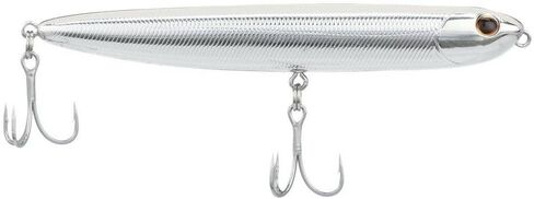 Berkley Saltwater Drift Walker Topwater Fishing Lure, Black Silver, 3/8 oz, 3.5in, Tail Weighted Design Tuned for Casting Distance, Equipped with Fusion19 Hook in Saudi Arabia