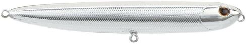 Berkley Saltwater Drift Walker Topwater Fishing Lure, Black Silver, 3/8 oz, 3.5in, Tail Weighted Design Tuned for Casting Distance, Equipped with Fusion19 Hook in Saudi Arabia