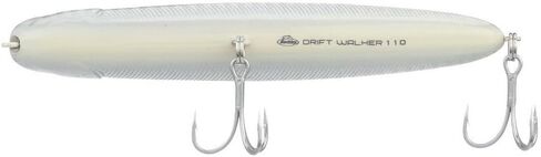 Berkley Saltwater Drift Walker Topwater Fishing Lure, Black Silver, 3/8 oz, 3.5in, Tail Weighted Design Tuned for Casting Distance, Equipped with Fusion19 Hook in Saudi Arabia
