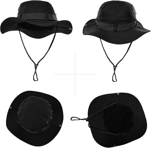 Surblue Boonie Sun Hat Windproof Fishing Hat UPF 50+ UV Protection for Hiking, Travel in Kuwait