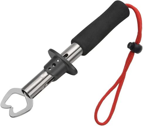 Monoprice Stainless Steel Fishing Pliers, Corrosion Resistant, Multipurpose Fish Pliers, Hook Remover, with Fish Lip Gripper, Lanyard, and Carrying Case - Pure Outdoor Collection in Saudi Arabia
