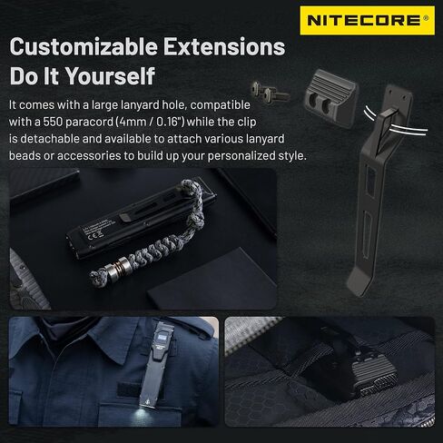 مصباح يدوي Nitecore EDC27 3000 Lumen فائق النحافة عالي الأداء EDC in Saudi Arabia