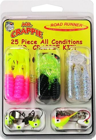 TTI-Blakemore Team Crappie 50-MRC-LH طقم جميع الشروط مكون من 25 قطعة، (يتضمن رؤوس Roadrunner) in Saudi Arabia