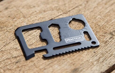 The Original Credit Card Survival Tool - 11 Essential Tools in 1 - Utility Key Multitool in Saudi Arabia