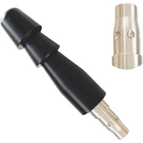 Pneumatic Tool Accessories Anti-rotation Vac-U-Lock Adapter Suction Stick Prevent Rotation Strong Saw Adapter (Black)