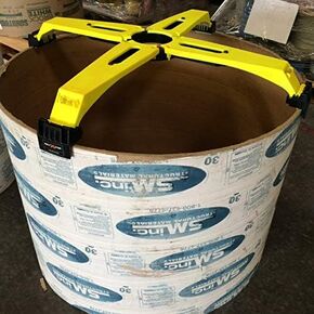 30" YELLOW BOLT TEMPLATE TOOL (030-00410) FOR NESTED 30"/31" TUBE