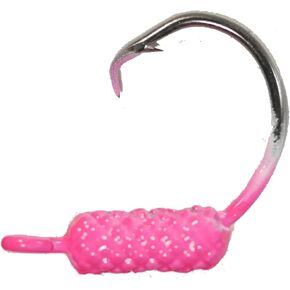 Yellowtail Snapper Weighted Circle Hook Jig - (Pink) 4/0 Hook - 1/8 oz - 25 Pack
