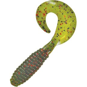 Kalin's Lunker Grubs, 3", Melon Red (10 Pack)