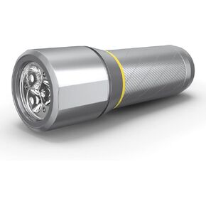 Energizer LED Tactical Metal Flashlight, Ultra Bright High Lumens, Durable Aircraft-Grade Metal Body, IPX4 Water-Resistant, 3 Modes