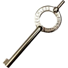 Peerless Handcuff Company Standard Handcuff Key - Nickel
