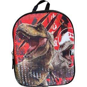 Fast Forward Jurassic World 11" Mini Backpack (Black-Grey-Red) in Saudi Arabia