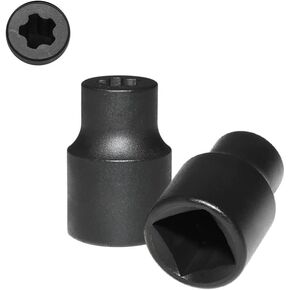 ZKTOOL 5-LOBE TORX EXTERNAL,Torx Plus® Socket 1/4"D 10EPR Compatible With Tesla Model 3 Front Bumper And Number Plate Fixings, Electrical Connector. 1059330-00-B.
