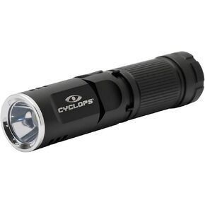 Cyclops 400 Lumens Pocket Rechargeable Flex Flashlight with Swivel Head for Camping, Hiking, Emergency