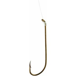 Eagle Claw Plain Shank 2X Long Shank Double Line Hook, Bronze