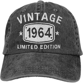 المطرزة 40th 50th 60th 70th 80th 90th قبعة خمر التقاعد قبعة بيسبول هدايا عيد ميلاد للرجال والنساء in Kuwait